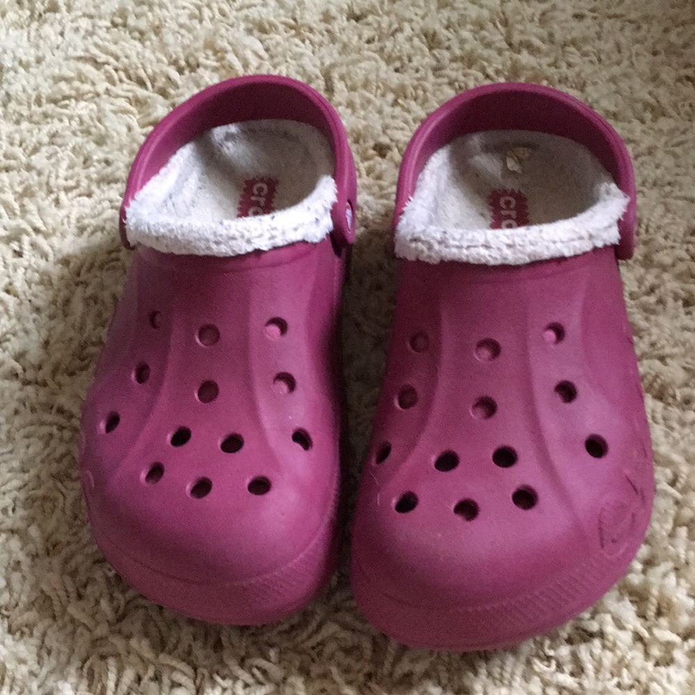 Lined Crocs